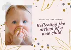 Reflecting the arrival of a new child. thumbnail